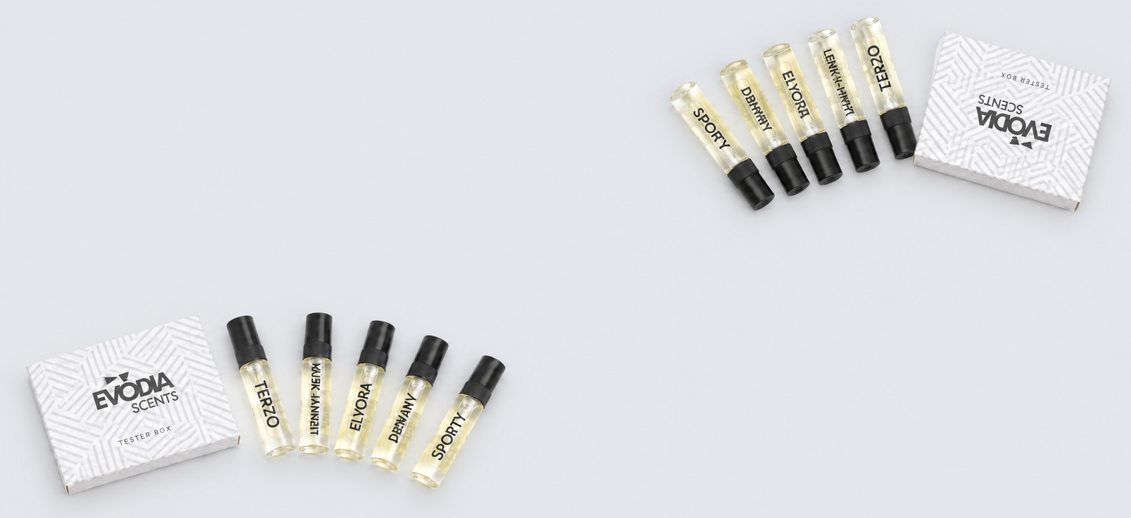 Evodia Scents tester vials
